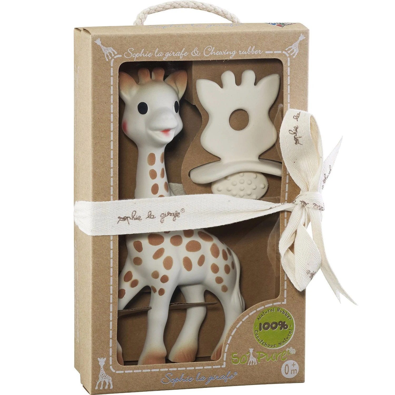 Sophie La Girafe Et Chewing Rubber So'Pure Blanc De Sophie La Girafe® 1 Sophie La Girafe Et Chewing Rubber So'Pure Blanc De Sophie La Girafe®