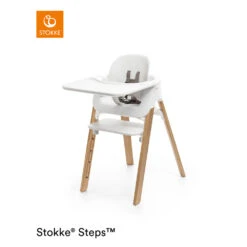 Chaise Steps™ Blanc / Naturel De Stokke® 10 Chaise Steps™ Blanc / Naturel De Stokke® -Bébé Produits Boutique 01005642 5