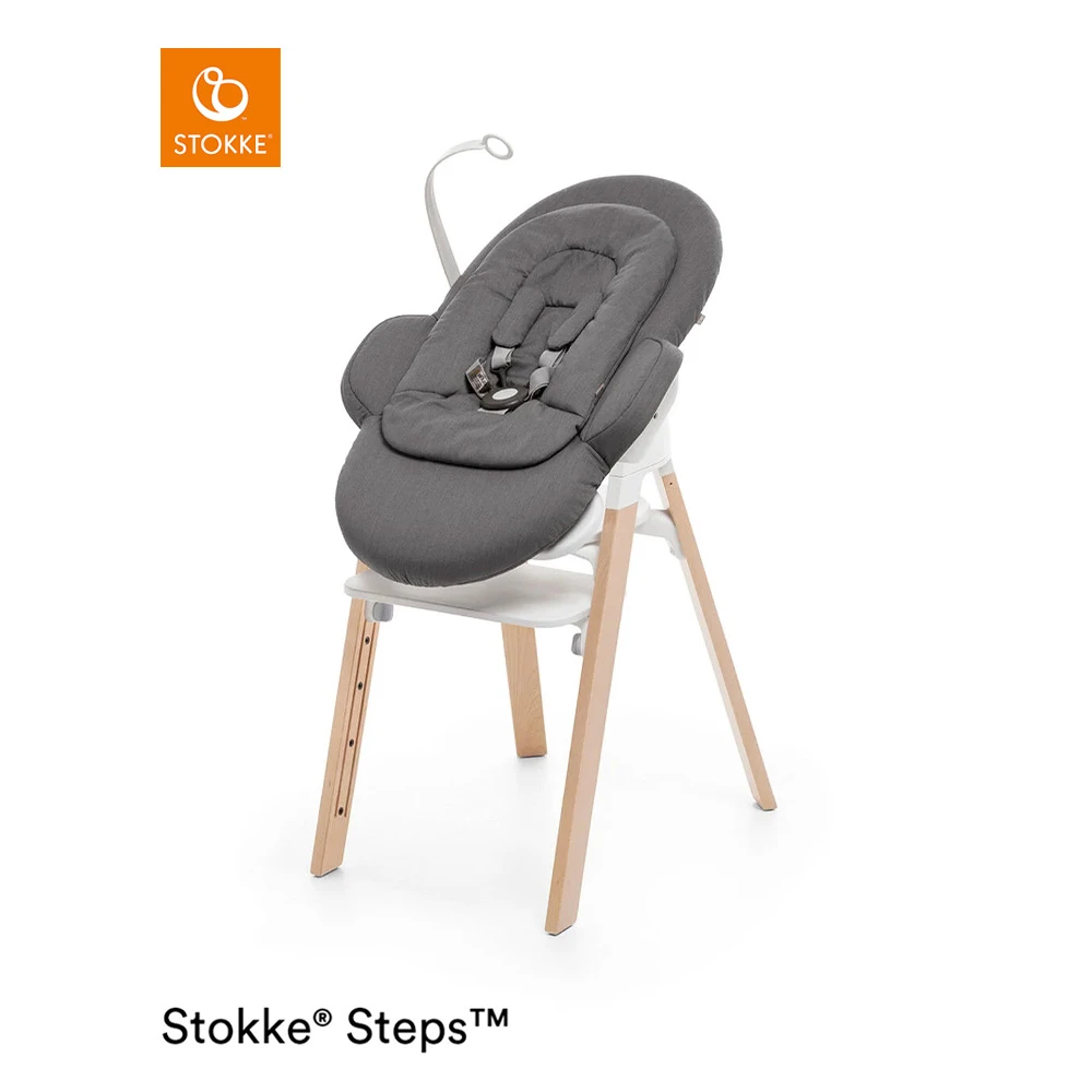 Chaise Steps™ Blanc / Naturel De Stokke® 6 Chaise Steps™ Blanc / Naturel De Stokke® – Image 6