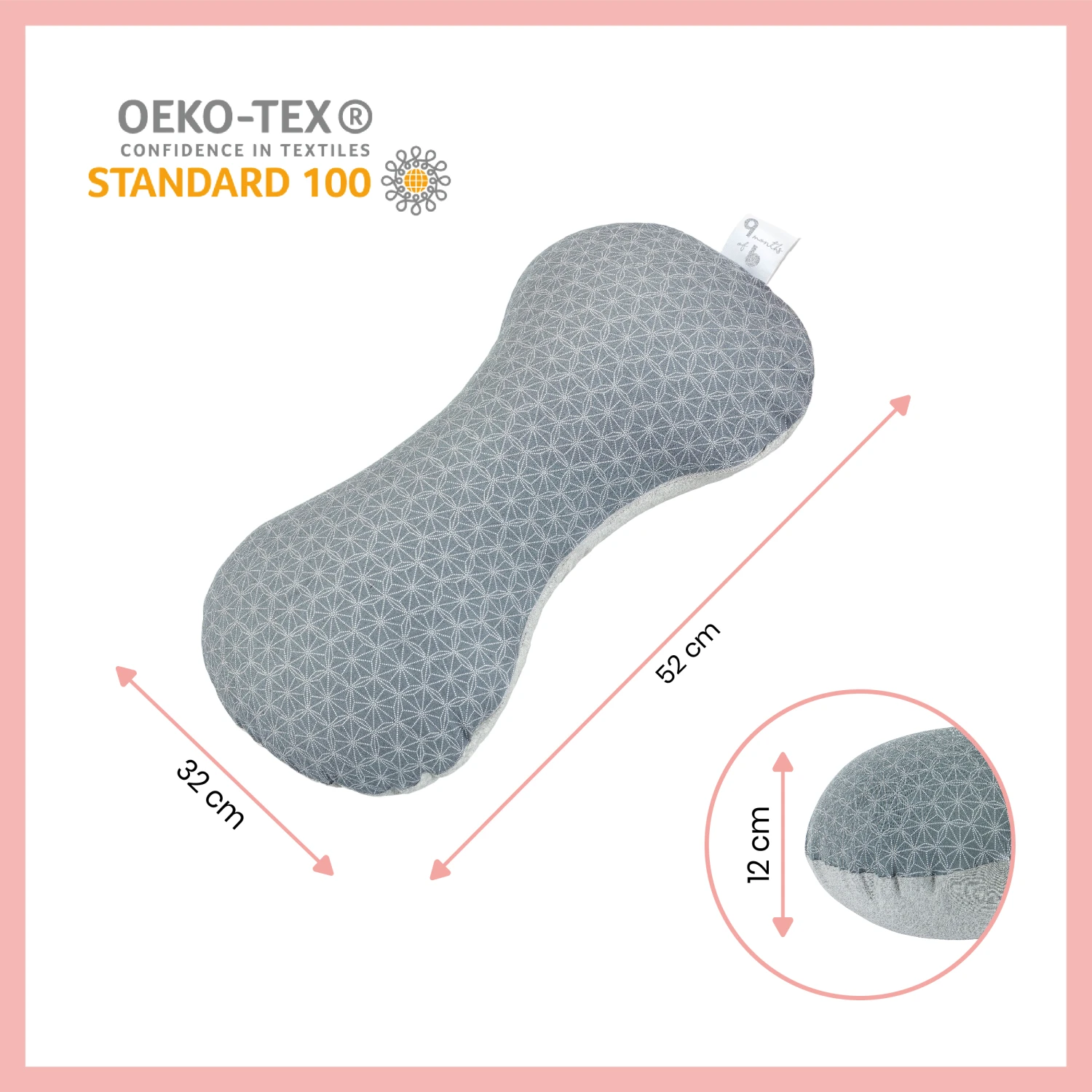 Coussin De Maternité Mum & B DotWork De Babymoov 7 Coussin De Maternité Mum & B DotWork De Babymoov – Image 7