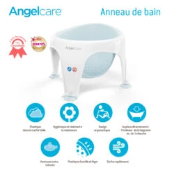 Anneau De Bain Gris De Angelcare -Bébé Produits Boutique 01083044 7