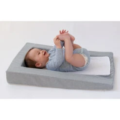 Matelas à Langer Douillet 2en1 Gris Chiné De Candide -Bébé Produits Boutique 01094336 6