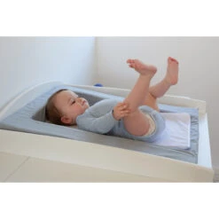 Matelas à Langer Douillet 2en1 Gris Chiné De Candide -Bébé Produits Boutique 01094336 8