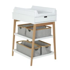 Table à Langer Hip Avec Tiroir Blanc / Naturel De Quax 8 Table à Langer Hip Avec Tiroir Blanc / Naturel De Quax -Bébé Produits Boutique 01109145 4