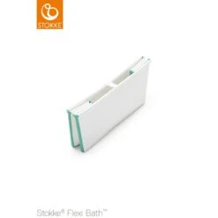 Baignoire Flexi Bath™ Bouchon Thermique Blanc/aqua De Stokke® -Bébé Produits Boutique 01112472 3