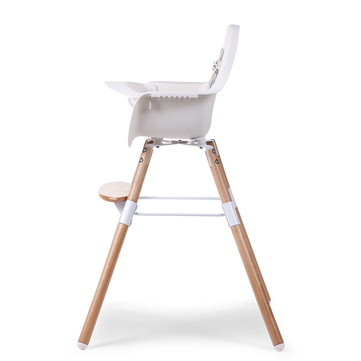 Chaise Haute Evolu 2 + Arceau Naturel/Blanc De Childhome 3 Chaise Haute Evolu 2 + Arceau Naturel/Blanc De Childhome – Image 3