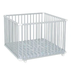 Parc Belami 97x97 Gris Pois Gris De Geuther -Bébé Produits Boutique 01118487 3
