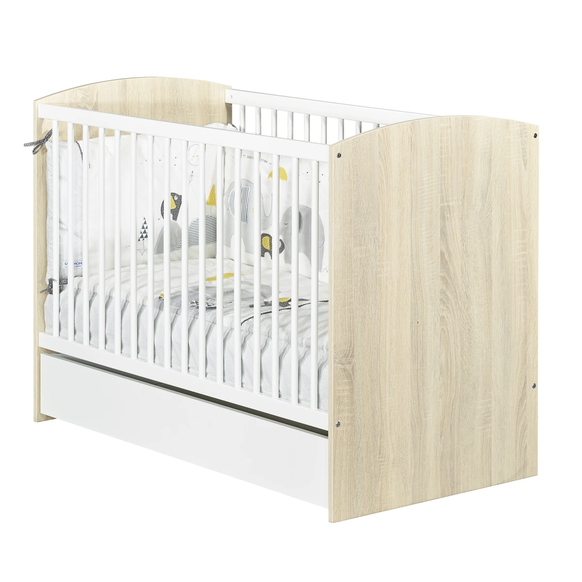 Paulin Tiroir De Lit 60x120 De Sauthon Baby's Sweet Home 1 Paulin Tiroir De Lit 60x120 De Sauthon Baby's Sweet Home