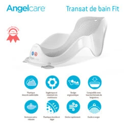 Transat De Bain Fit Bleu De Angelcare 18 Transat De Bain Fit Bleu De Angelcare -Bébé Produits Boutique 01122023 9