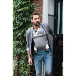 Écharpe De Portage Tricot-Slen Organic Extensible Bio Organic Silvercloud De Babylonia -Bébé Produits Boutique 01122110 4