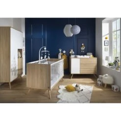 Seventies Little Big Bed 70x140 Chêne Doré De Sauthon Baby's Sweet Home -Bébé Produits Boutique 01124316 7