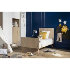 Seventies Little Big Bed 70x140 Chêne Doré De Sauthon Baby's Sweet Home -Bébé Produits Boutique 01124316 9