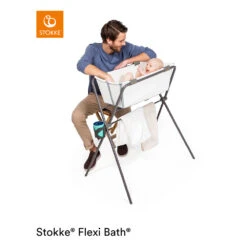 Baignoire Flexi Bath™ XL Blanche De Stokke® -Bébé Produits Boutique 01125188 8