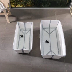 Baignoire Flexi Bath™ XL Transparent Bleu De Stokke® -Bébé Produits Boutique 01125189 4