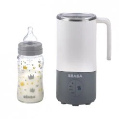 Beaba Préparateur De Boisson Milk Prep Gris/Blanc De Béaba -Bébé Produits Boutique 01126978 5