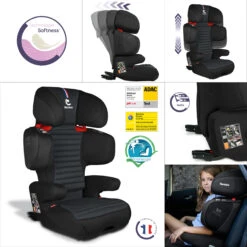 Renofix Groupe 2/3 Isofix Inclinable Softness® Carbon De Renolux 9 Renofix Groupe 2/3 Isofix Inclinable Softness® Carbon De Renolux -Bébé Produits Boutique 01129888 5 scaled