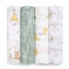 Lot De 4 Maxi-Langes Mousseline Winnie De Aden + Anais Essentials