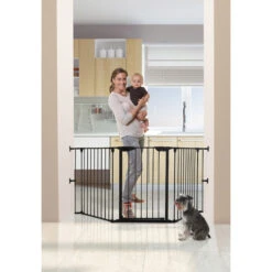 Barrière De Sécurité 3 Panneaux Newport AD Noir De Dreambaby -Bébé Produits Boutique 01140817 4