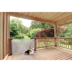 Barrière De Sécurité Rétractable 0-140 Cm Gris De Dreambaby -Bébé Produits Boutique 01140819 5