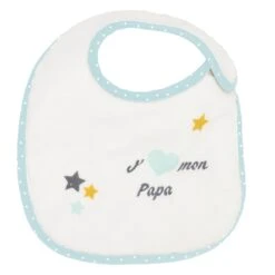 Lot De 7 Bavoirs Naissance Baby Love Garçon De Trois Kilos Sept -Bébé Produits Boutique 01141144 4