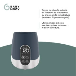 Chauffe-biberon Nutri Smart Bleu De Babymoov 9 Chauffe-biberon Nutri Smart Bleu De Babymoov -Bébé Produits Boutique 01141259 3