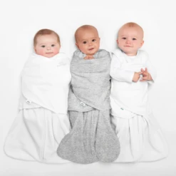 Lange D'emmaillotage 3 En 1 SleepSack® Gris 3-6 Mois De Halo -Bébé Produits Boutique 01145476 5