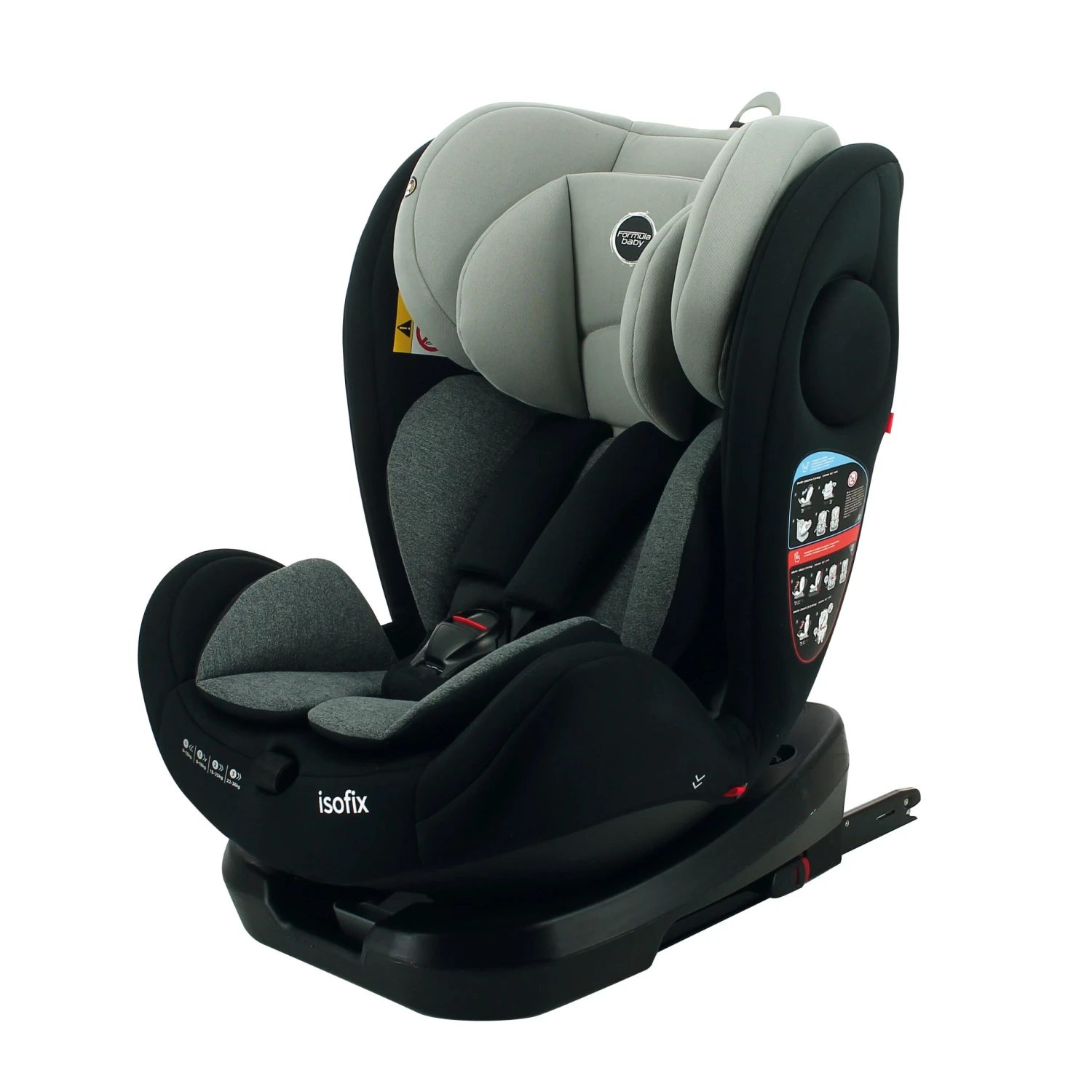 Siège Auto Robi SP 0+1/2/3 Gris De Formula Baby 2 Siège Auto Robi SP 0+1/2/3 Gris De Formula Baby – Image 2