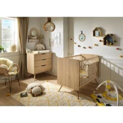 Sixties Commode 3 Tiroirs Bois De Sauthon Baby's Sweet Home -Bébé Produits Boutique 01148040 4