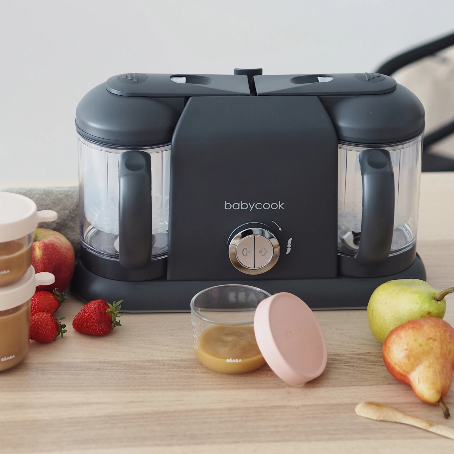 Beaba Babycook Duo Dark Grey De Béaba 4 Beaba Babycook Duo Dark Grey De Béaba – Image 4