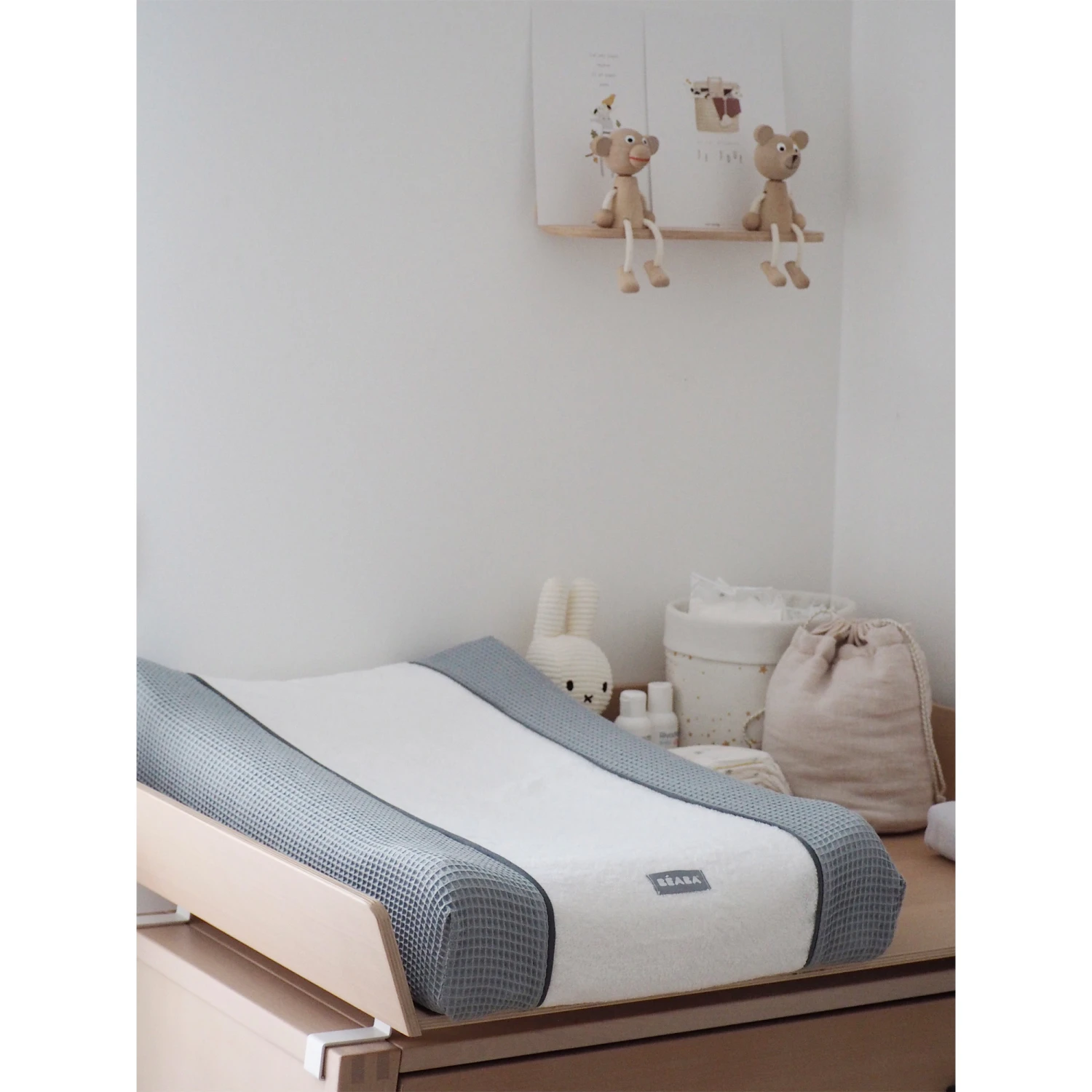 Beaba Housse Sofalange Gris Clair De Béaba 2 Beaba Housse Sofalange Gris Clair De Béaba – Image 2