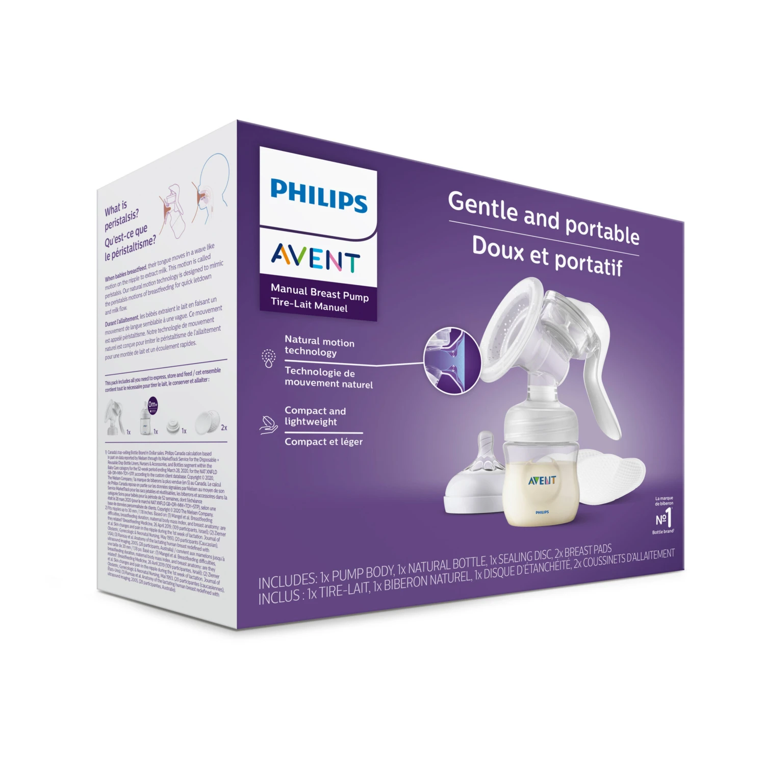 Tire-lait Manuel Natural Motion Transparent De Philips AVENT 4 Tire-lait Manuel Natural Motion Transparent De Philips AVENT – Image 4