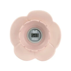 Beaba Thermomètre De Bain Lotus Vieux Rose De Béaba