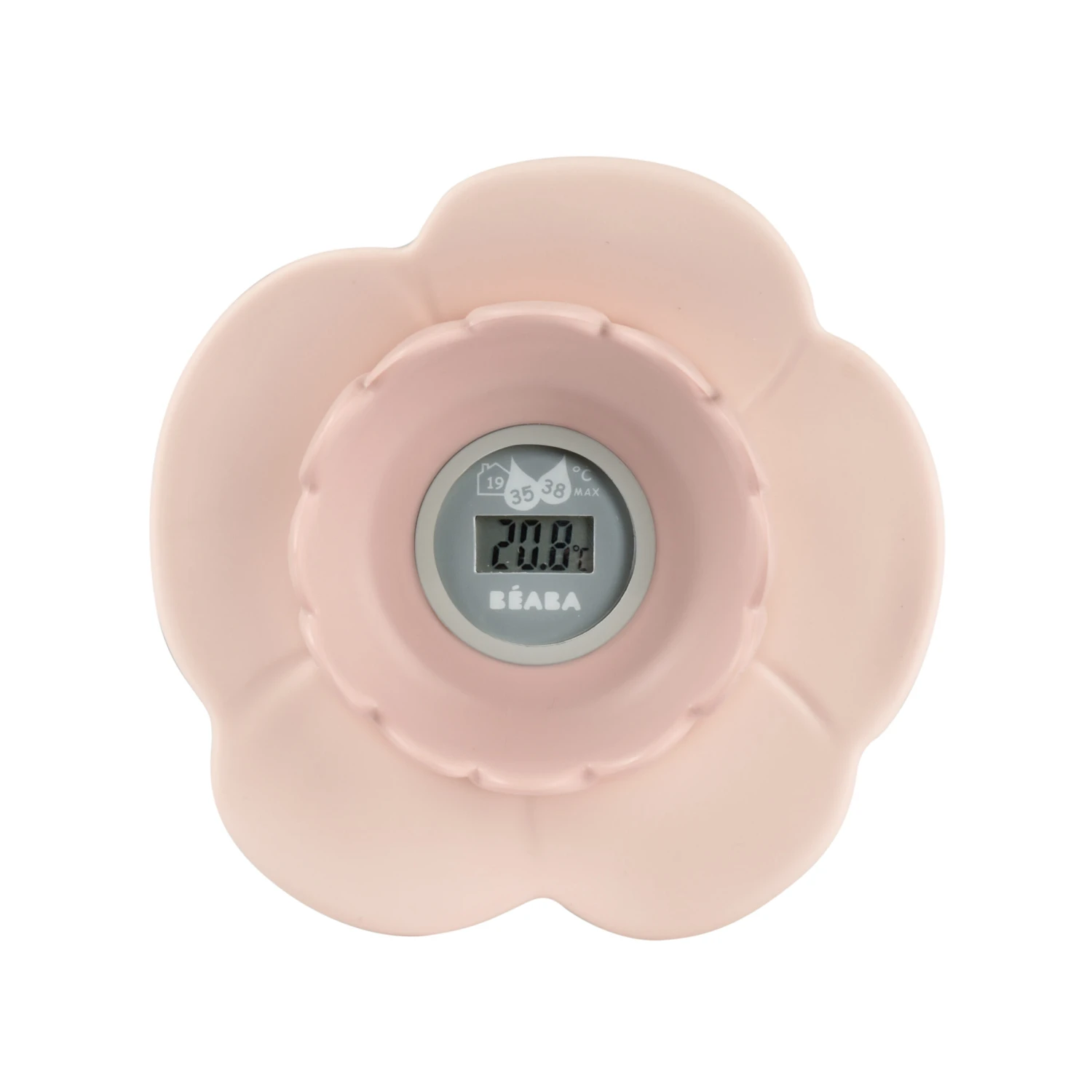 Beaba Thermomètre De Bain Lotus Vieux Rose De Béaba 1 Beaba Thermomètre De Bain Lotus Vieux Rose De Béaba