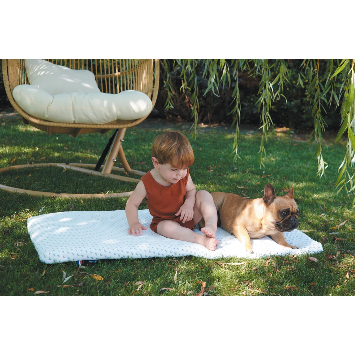 Matelas Bébé De Voyage Ocean Friendly Blanc/Bleu 60 X 120 Cm De Candide 7 Matelas Bébé De Voyage Ocean Friendly Blanc/Bleu 60 X 120 Cm De Candide – Image 7