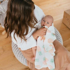 Lot De 5 Langes Musy 60x60 Tropicalia De Aden + Anais Essentials -Bébé Produits Boutique 01150919 5 scaled