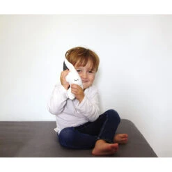 Mon étoile Relax Bouillotte Graines De Lin Blanc/Gris De Candide -Bébé Produits Boutique 01151288 7