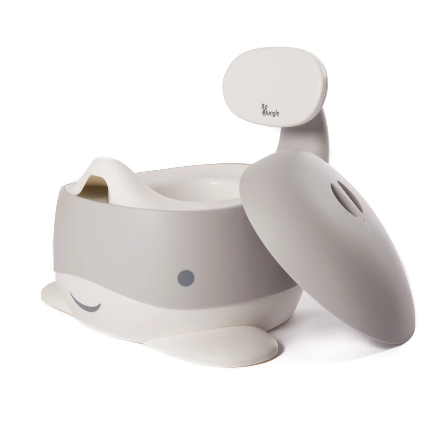B-Petit Pot Baleine Pastel Gris De Bo Jungle 1 B-Petit Pot Baleine Pastel Gris De Bo Jungle
