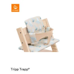 Coussin De Chaise Tripp Trapp® Bird Blue De Stokke®