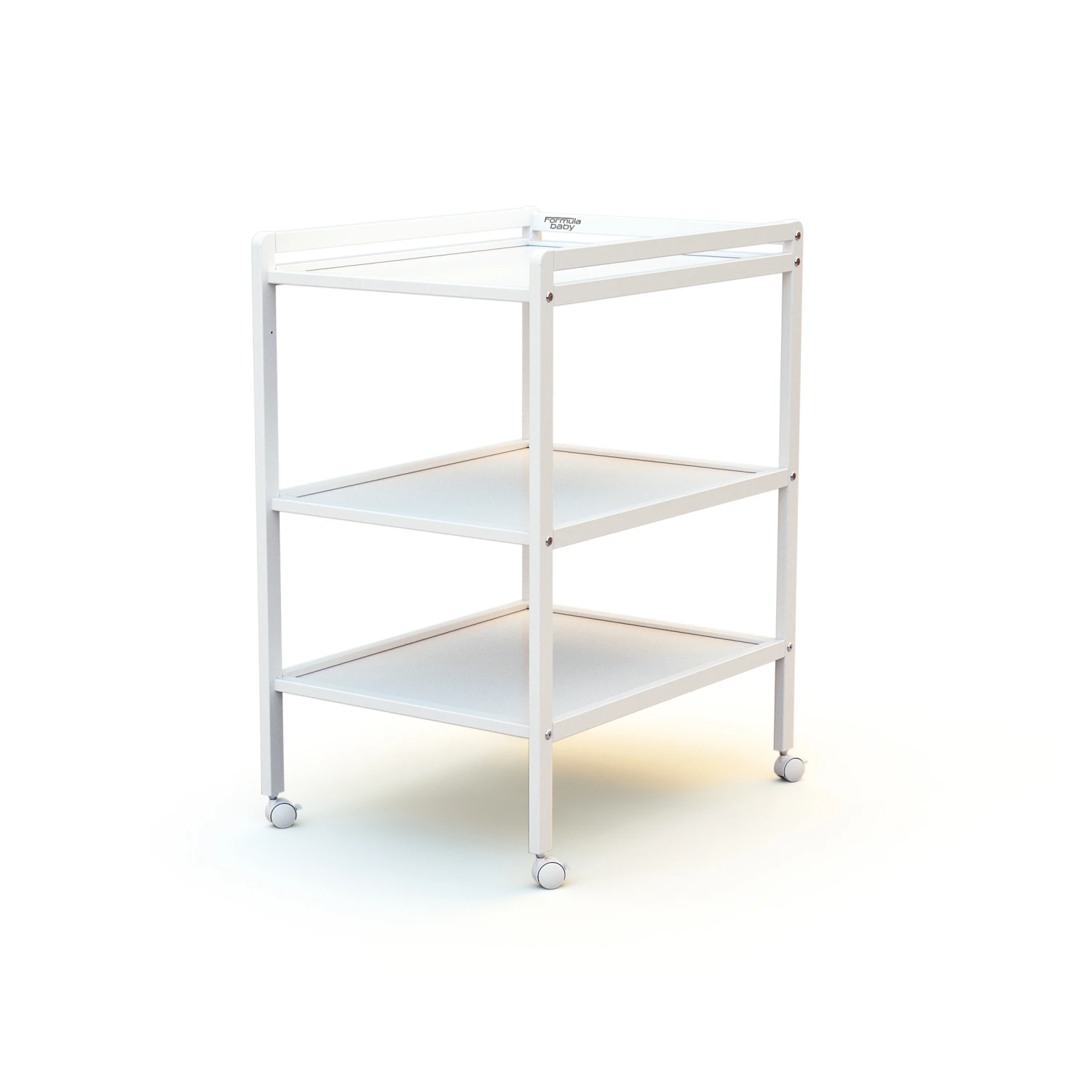 Table à Langer Deux étagères Blanc De Formula Baby 1 Table à Langer Deux étagères Blanc De Formula Baby