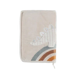 Protège Carnet De Santé En Veloudoux Dino De Noukies -Bébé Produits Boutique 01155844 3