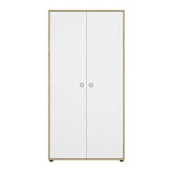 Armoire 2 Portes Arthur Blanc/Chêne De Galipette -Bébé Produits Boutique 01155907 3 scaled