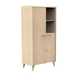 Arty Armoire 2 Portes Chêne Suave De Sauthon Baby's Sweet Home 8 Arty Armoire 2 Portes Chêne Suave De Sauthon Baby's Sweet Home -Bébé Produits Boutique 01156299 3