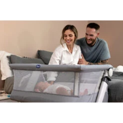 Berceau Cododo Next 2 Me Pop Up Grey Mist De Chicco -Bébé Produits Boutique 01161501 10