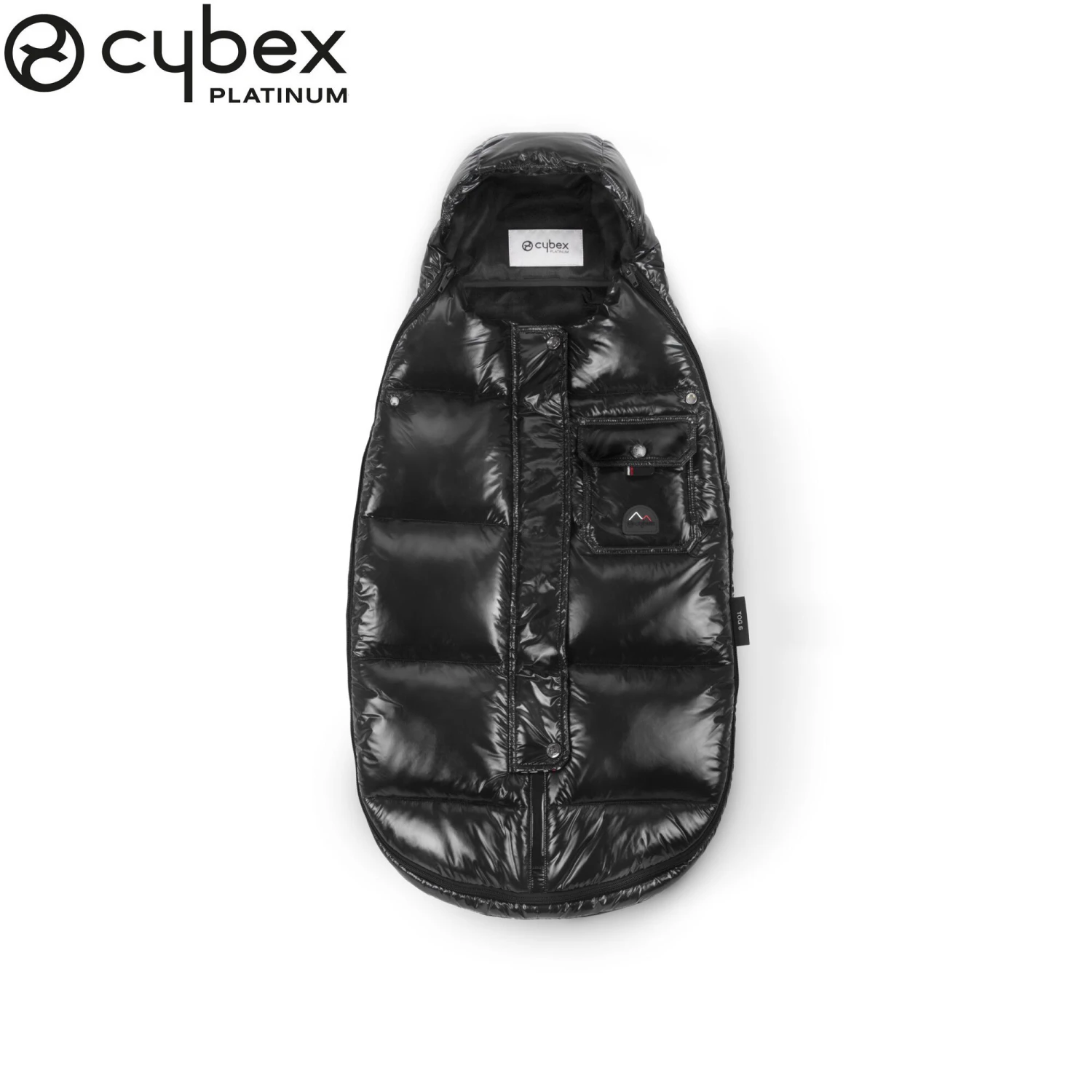 Mini Chancelière Hiver Platinum Deep Black De CYBEX 1 Mini Chancelière Hiver Platinum Deep Black De CYBEX