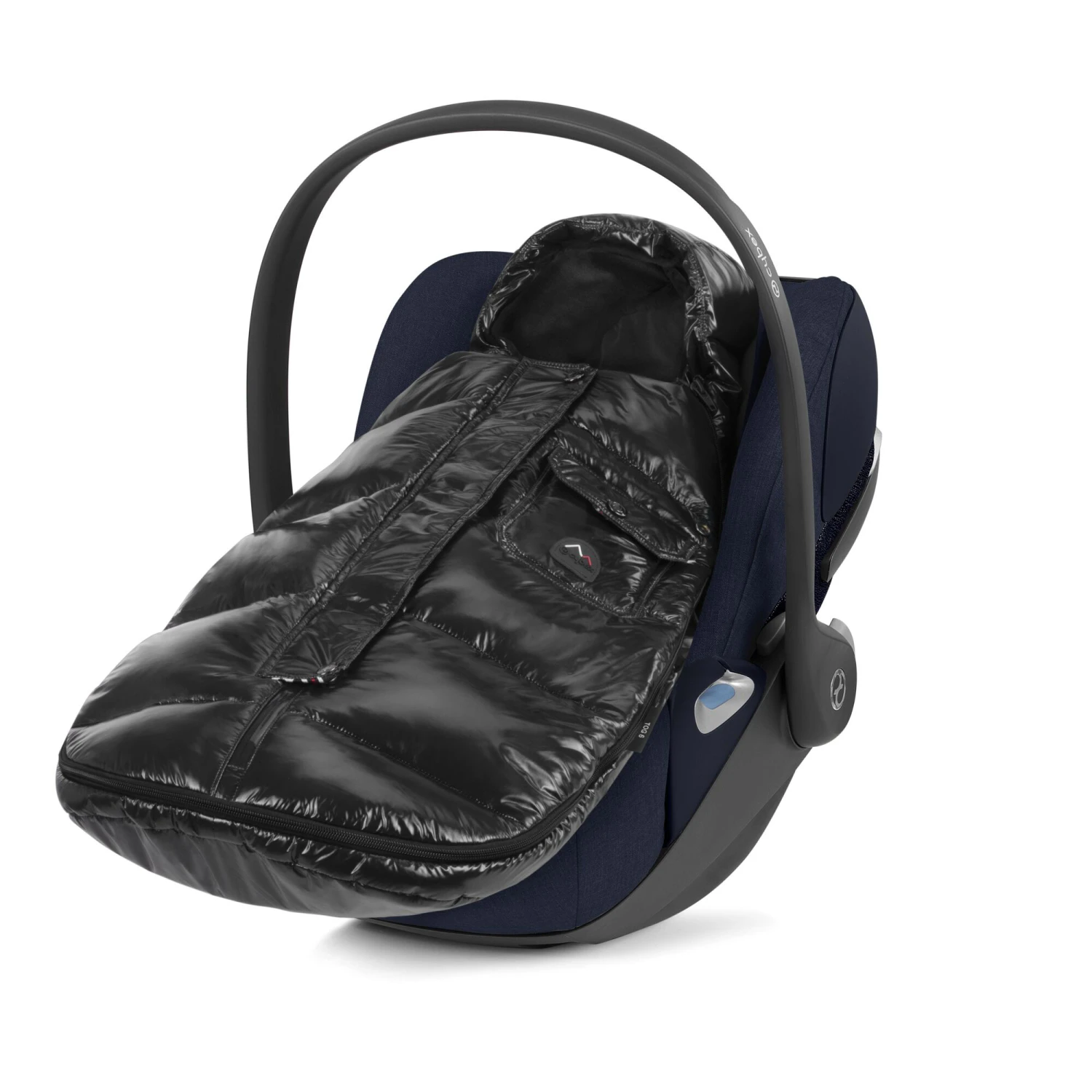 Mini Chancelière Hiver Platinum Deep Black De CYBEX 2 Mini Chancelière Hiver Platinum Deep Black De CYBEX – Image 2