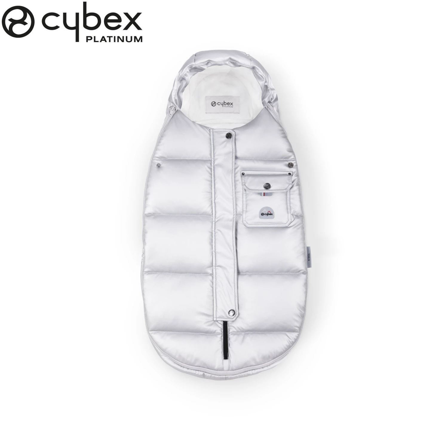 Mini Chancelière Hiver Platinum Artic Silver De CYBEX 1 Mini Chancelière Hiver Platinum Artic Silver De CYBEX