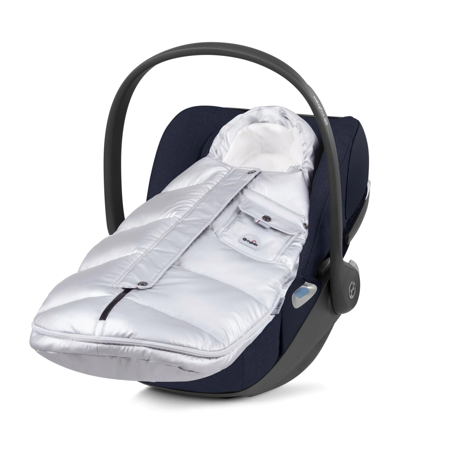 Mini Chancelière Hiver Platinum Artic Silver De CYBEX 2 Mini Chancelière Hiver Platinum Artic Silver De CYBEX – Image 2