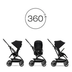 Poussette Eezy S Twist+ 2 Black Moon/Black De CYBEX -Bébé Produits Boutique 01163004 3