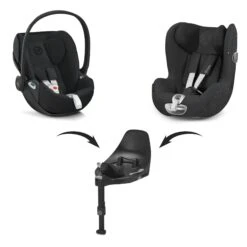 Siège Auto Sirona Z2 I-Size Deep Black De CYBEX -Bébé Produits Boutique 01164394 5