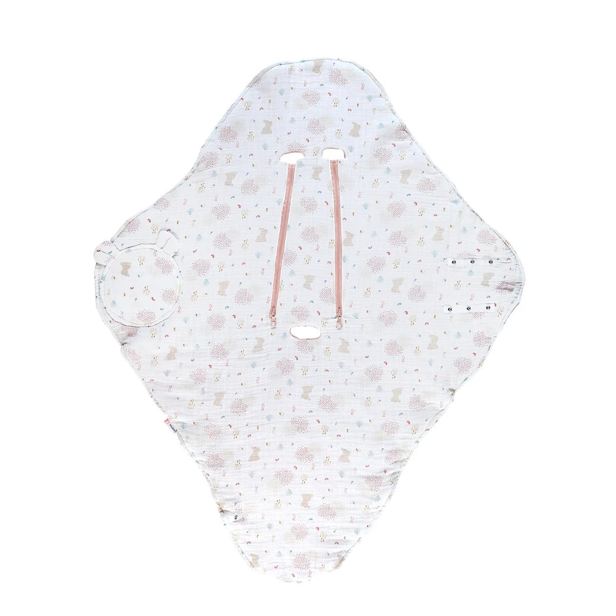 Mix & Match Couverture Promenade Mousseline Bio Lina De Noukies 3 Mix & Match Couverture Promenade Mousseline Bio Lina De Noukies – Image 3